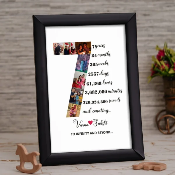 Timeless Love Anniversary Frame