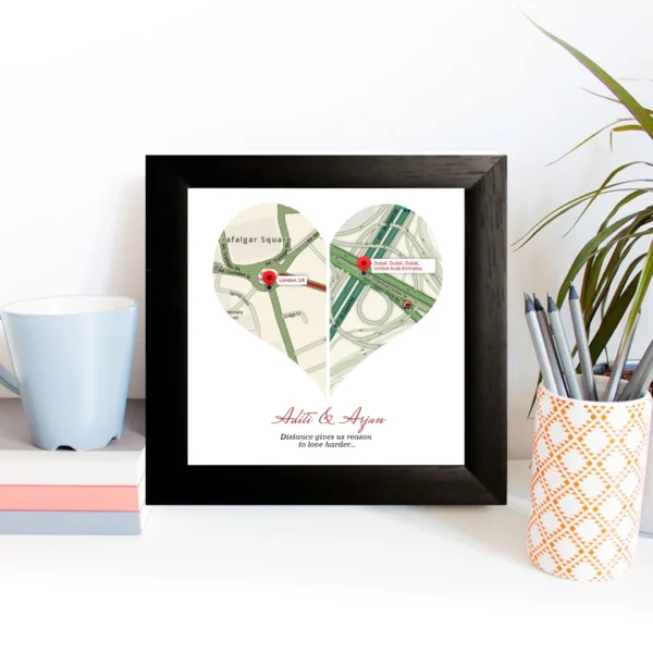 Connected Hearts Frame