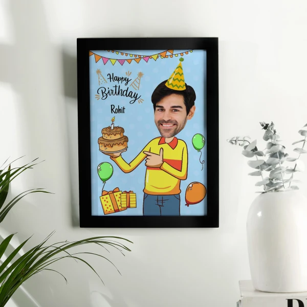 Birthday Blast Caricature